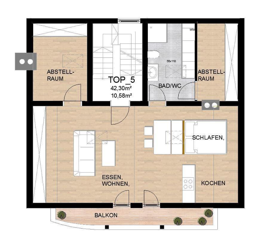 Haus Kapell Apartment Schruns Bagian luar foto